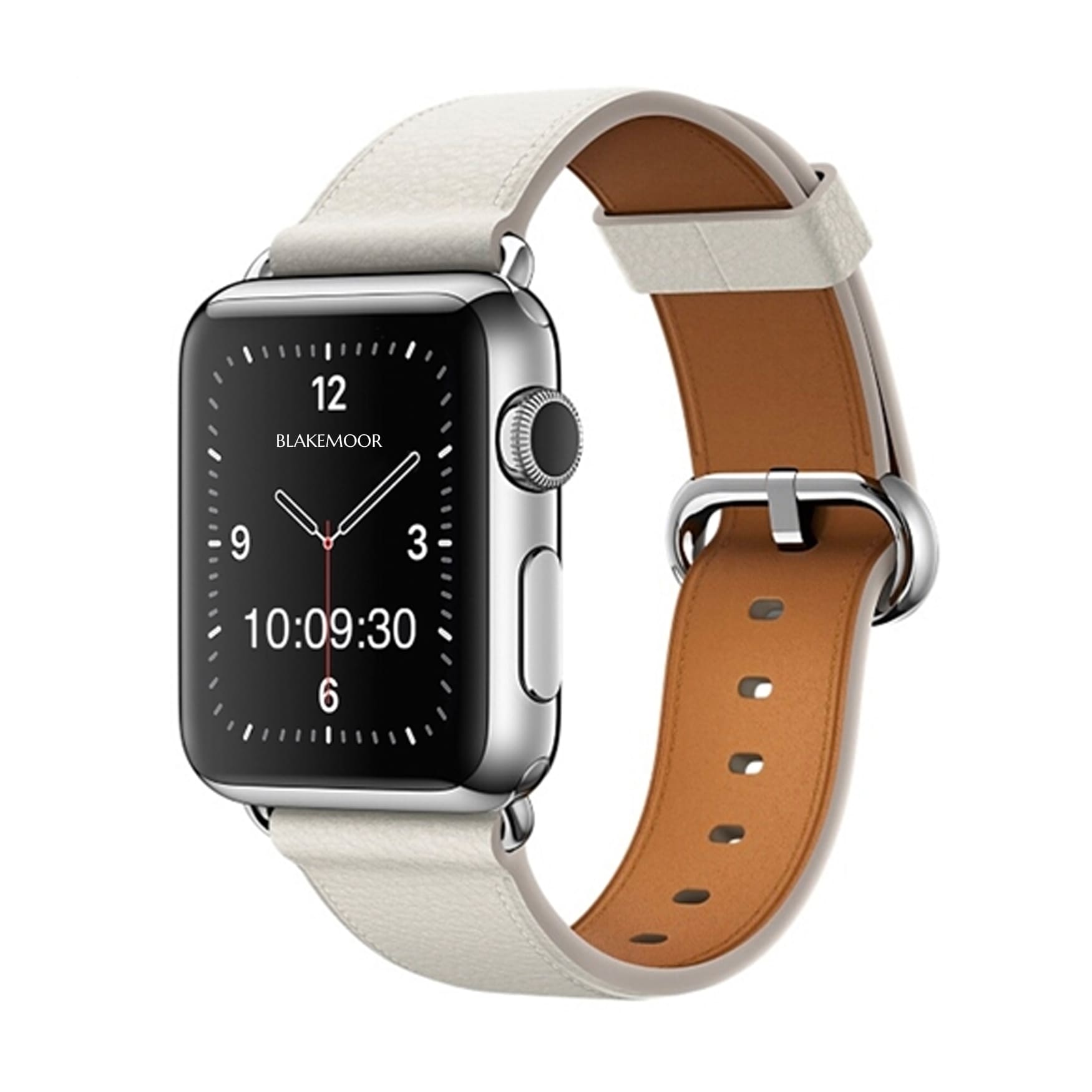 Gullane White Watch Strap For Apple