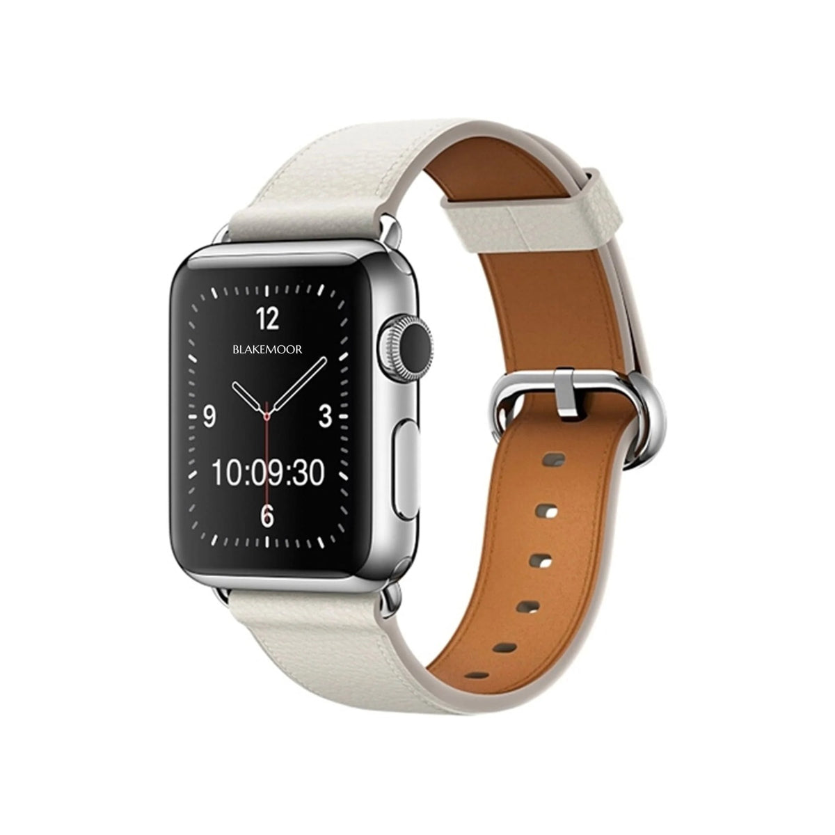 Gullane White Watch Strap For Apple