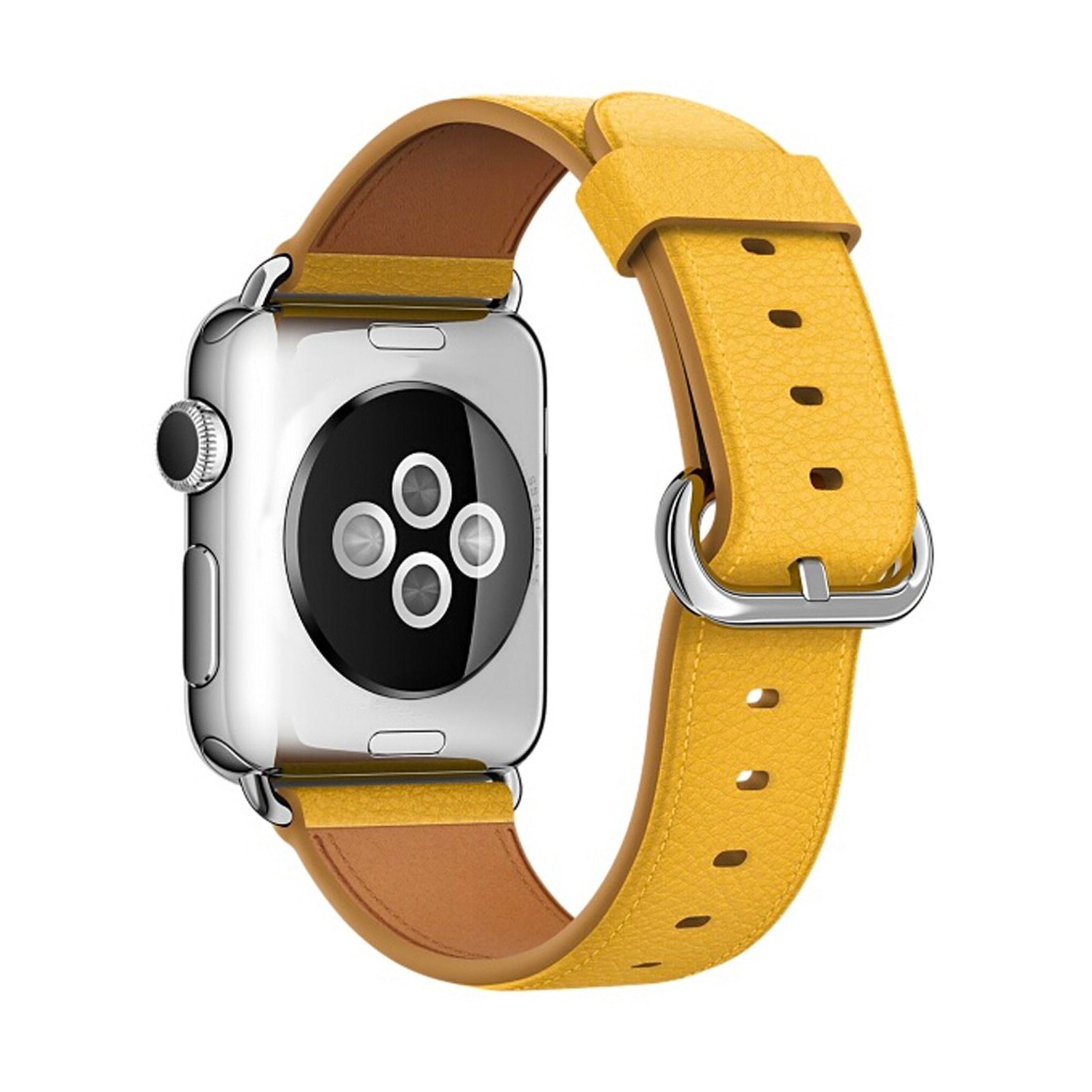 Gullane Yellow Watch Strap For Apple